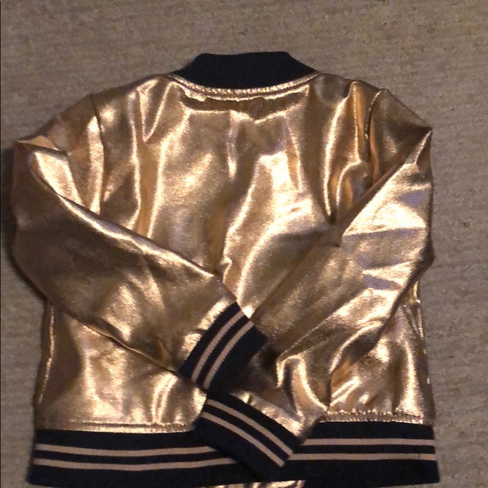 Rose gold toddler bomber - Picture 5 of 6